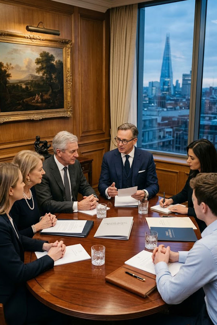 Wealth management office